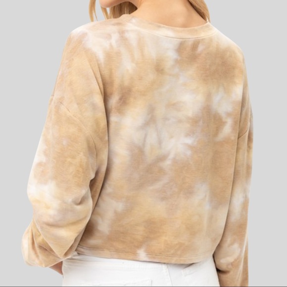 Tie Dye long sleeve light top - Picture 3 of 3